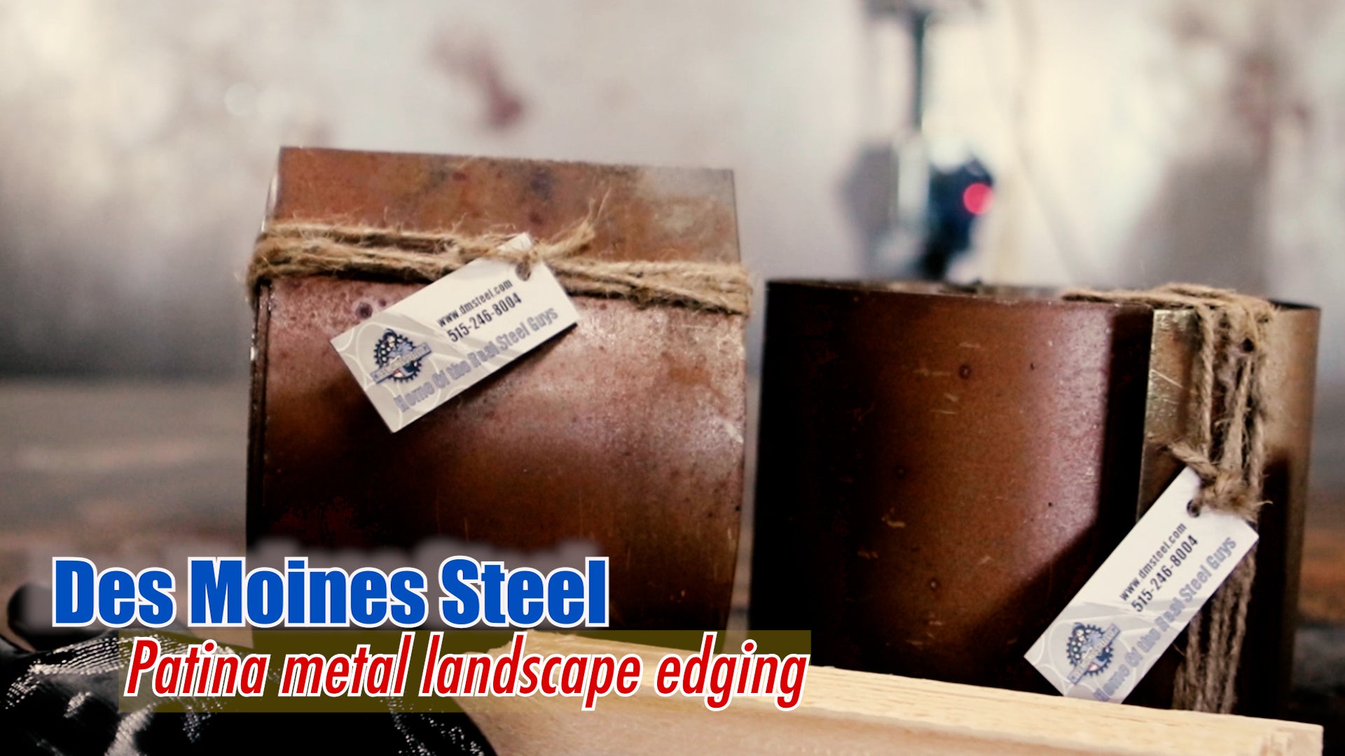 Patina Metal Landscape Edging Des Moines Steel Inc.