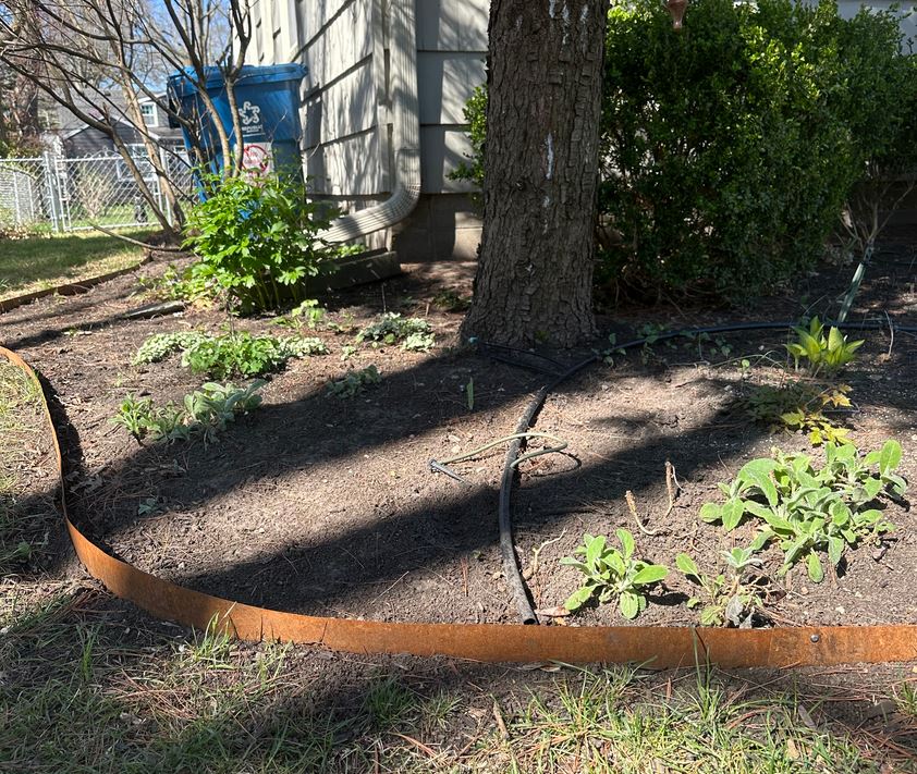 Patina Metal Landscape Edging