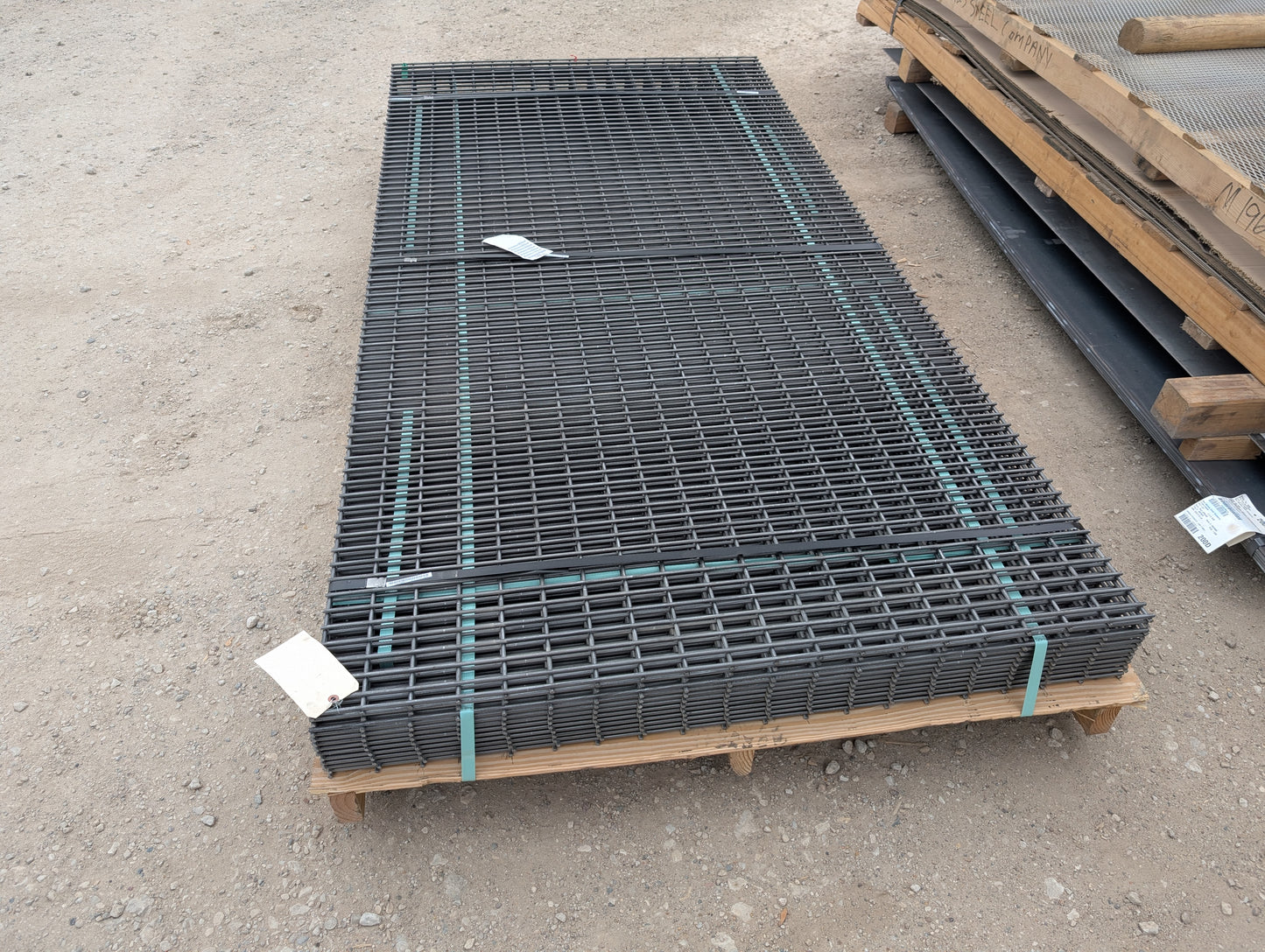 Discounted Carbon Steel Welded Wire Mesh Sheet - 2-1/2" x 1-1/4" x 1/4"