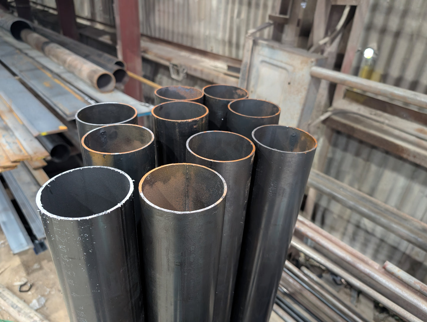 Discounted Round Tube ERW 4" OD x Wall 0.120