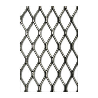 Expanded Metal Raised 3/4'' X #9ga (opening size: Lwo 1.52'' Swo .66'')