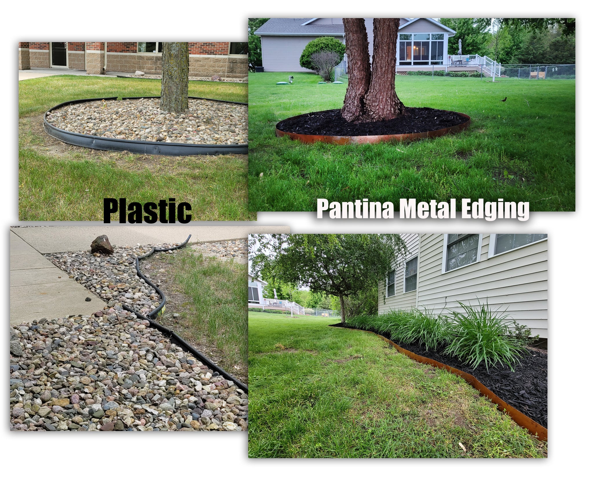 Patina Metal Landscape Edging Des Moines Steel Inc.