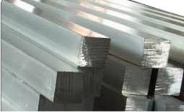 Stainless Steel 304 Solid Square 1"