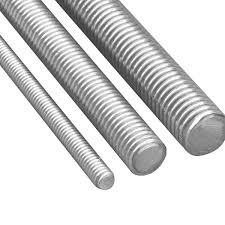 Threaded Rounds Zinc Grade 2   3/8RD - 16 Threads/per inch